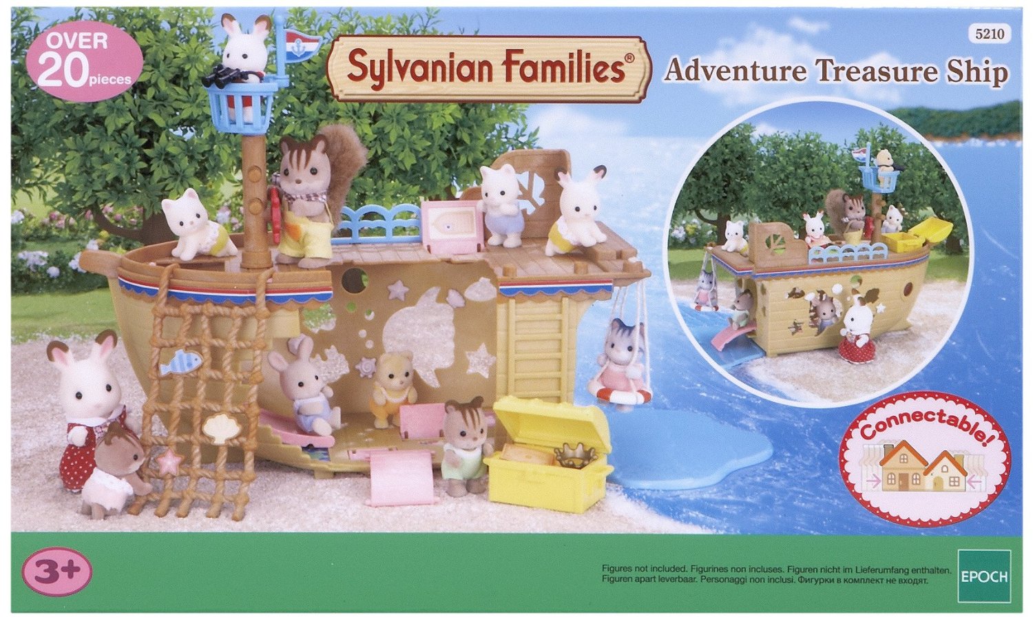 Sylvanian Families - Детская площадка Сокровища морей  